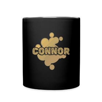 Gift for Connor - Full Colour Mug - black - Front