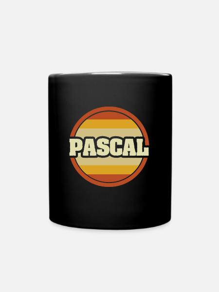Pascal - Tasse einfarbig - Schwarz