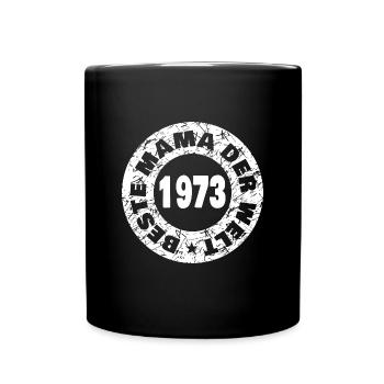 1973 - Tasse einfarbig - Schwarz - Vorne