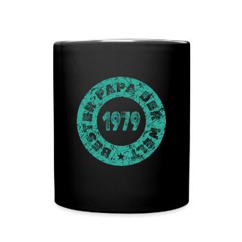 Bollerwagen 1979 - Tasse einfarbig - Schwarz - Vorne