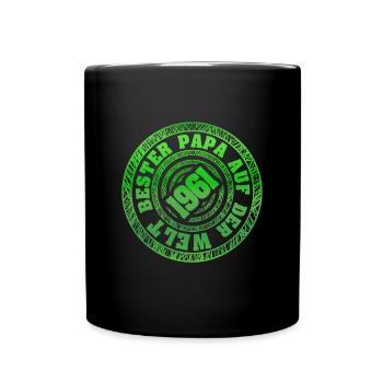 Bollerwagen 1961 - Tasse einfarbig - Schwarz - Vorne