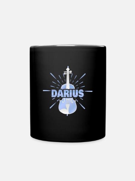 Darius comme prénom - Mug uni - noir