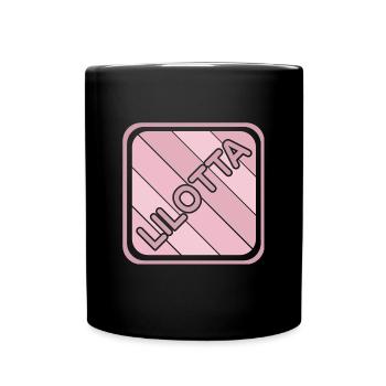Lilotta as a first name - Full Colour Mug - black - Front
