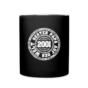 Père 2001 - Mug uni - noir - Devant