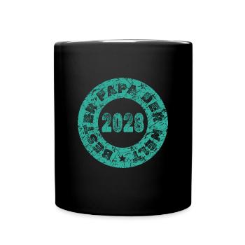 Bollerwagen 2028 - Tasse einfarbig - Schwarz - Vorne