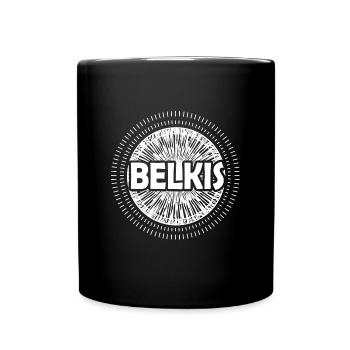 Geschenkidee Belkis - Tasse einfarbig - Schwarz - Vorne