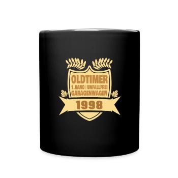 1998 - Tasse einfarbig - Schwarz - Vorne