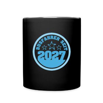 Bus 2027 - Full Colour Mug - black - Front