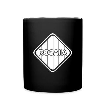 Mädchen Rosalia - Tasse einfarbig - Schwarz - Vorne