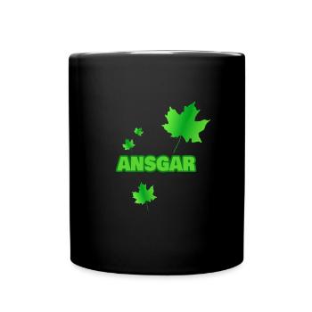 Ansgar - Full Colour Mug - black - Front
