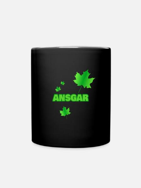 Ansgar - Mug uni - noir