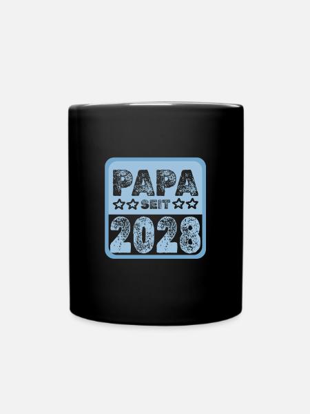 2028 - Tasse einfarbig - Schwarz