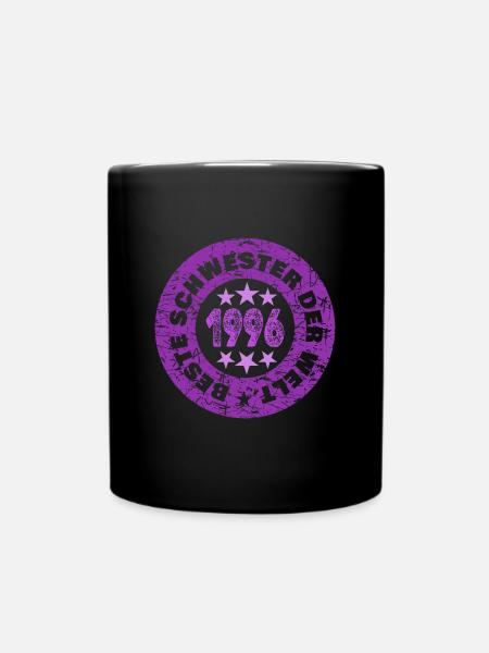 1996 - Tasse einfarbig - Schwarz