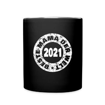 Fête des mères 2021 - Mug uni - noir - Devant
