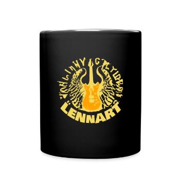 Cadeau pour Lennart - Mug uni - noir - Devant