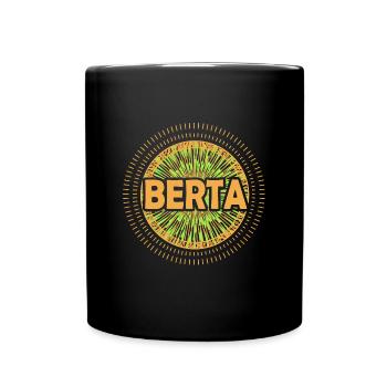 Idée cadeau Berta - Mug uni - noir - Devant