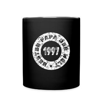Bollerwagen 1997 - Tasse einfarbig - Schwarz - Vorne