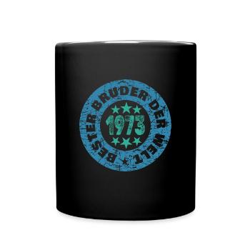 Born in 1973 - Full Colour Mug - black - Front