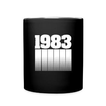 Birthday 1983 - Full Colour Mug - black - Front