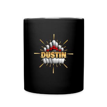 Bowling Dustin - Mug uni - noir - Devant
