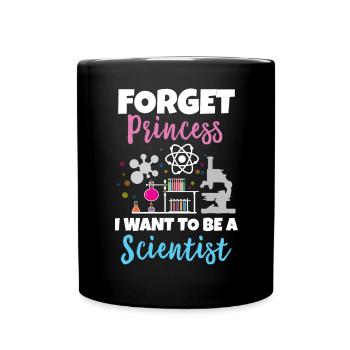 Scientist - Tasse einfarbig - Schwarz - Vorne
