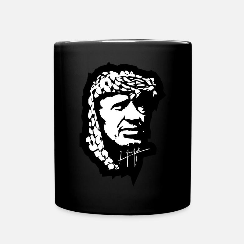 Yasser Arafat - Mug uni - noir