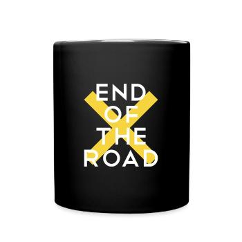Graphique jaune d’EndofRoad X - Mug uni - noir - Devant