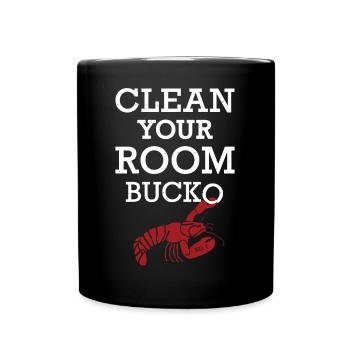 Jordan Peterson T-Shirt - Nettoyez votre chambre - Mug uni - noir - Devant