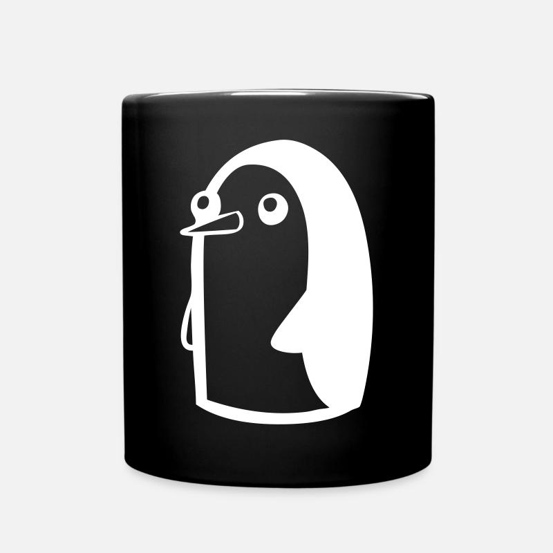 Caricature de pingouin - Mug uni - noir