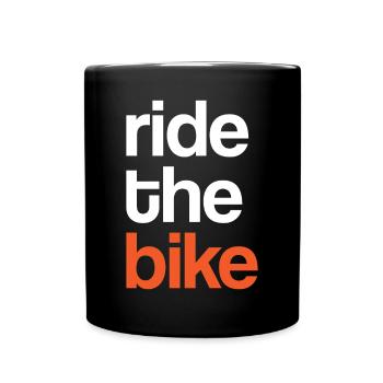 Ride The Bike - Full Colour Mug - black - Front
