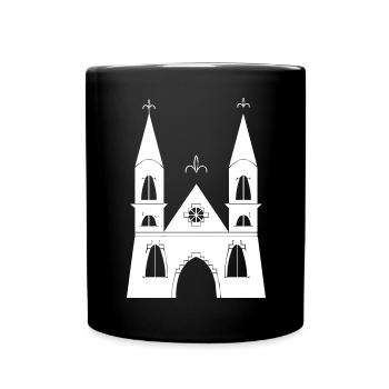 Burg Castle - Full Colour Mug - black - Front