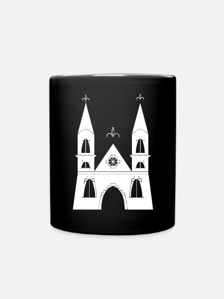 Château du château - Mug uni - noir