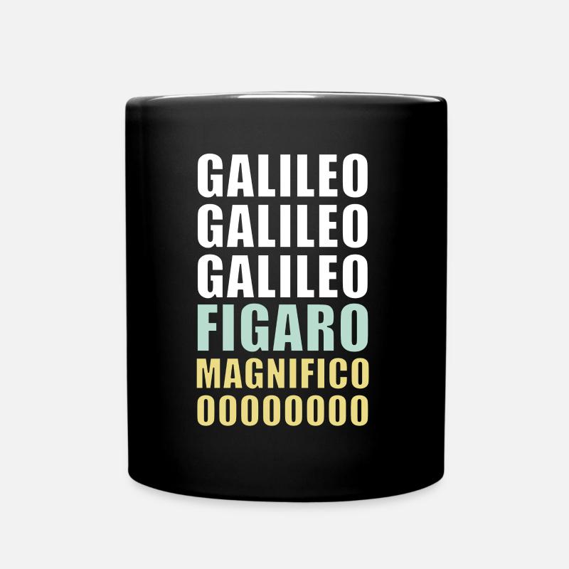 Galileo Figaro Magnificent - Tasse einfarbig - Schwarz