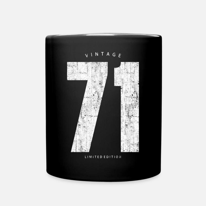 Vintage 71 Limited Edition - Tasse einfarbig - Schwarz