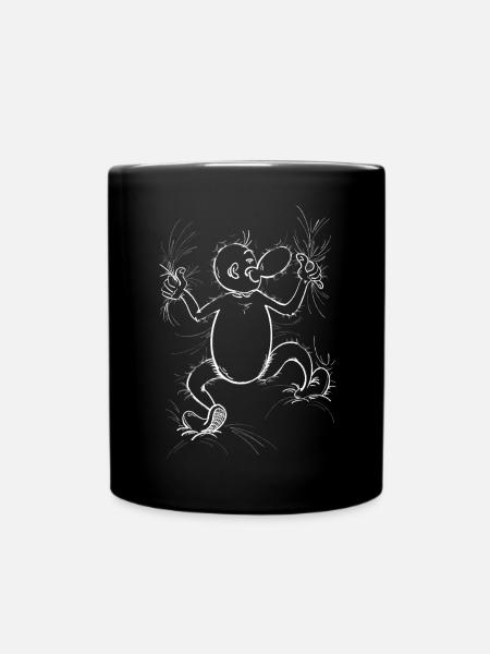 Gros câlin | Tarin homme - Blanc - Mug uni - noir