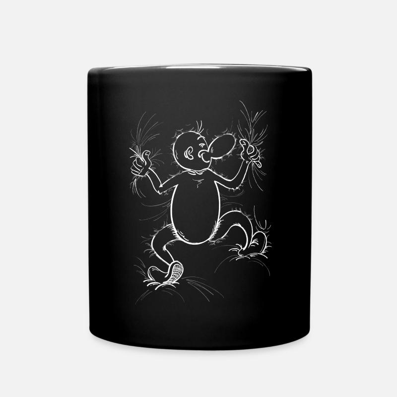 Gros câlin | Tarin homme - Blanc - Mug uni - noir