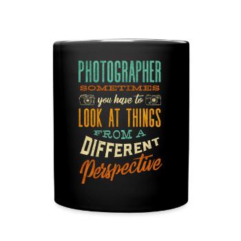 Photography Photographer Quota - Full Colour Mug - black - Front