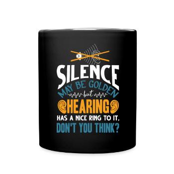 Pediatric Audiologist Audiology Awareness Month - Tasse einfarbig - Schwarz - Vorne
