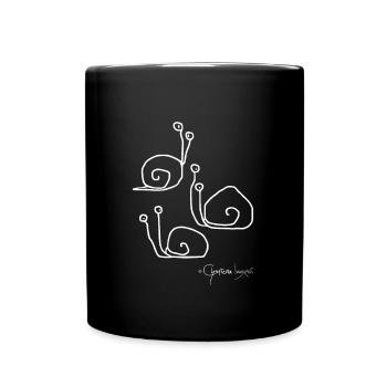 Snailmeeting - Cochleae Conventus - Full Colour Mug - black - Front