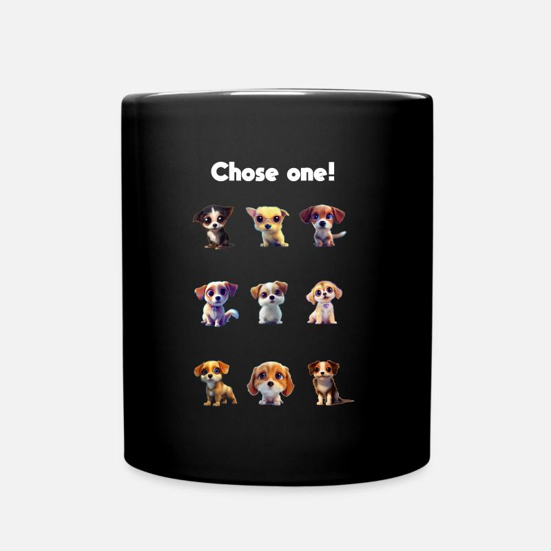 chose one 1 - Tasse einfarbig - Schwarz