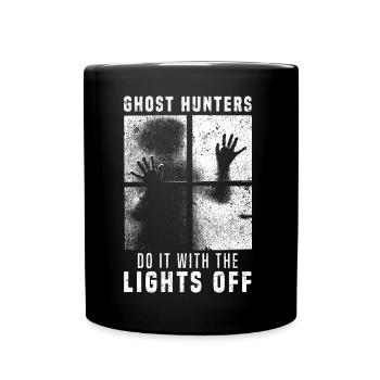 Ghost hunters | Paranormal Halloween Gift Ideas - Full Colour Mug - black - Front