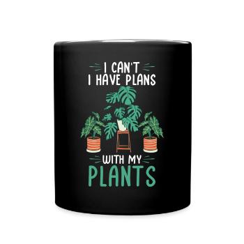 Plant - Full Colour Mug - black - Front