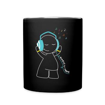 magic is here - Full Colour Mug - black - Front