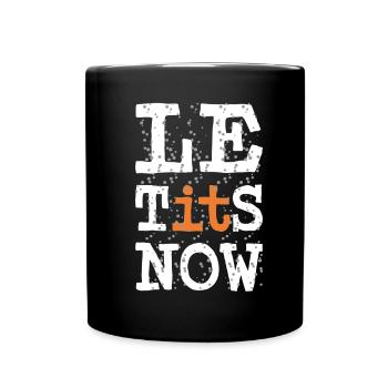 Le TITS Now - Funny Saying for Christmas - Full Colour Mug - black - Front