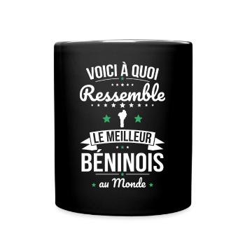 Voici à quoi ressemble le meilleur Béninois - Mug uni - noir - Devant