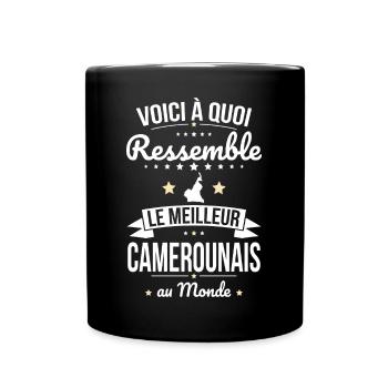 Voici à quoi ressemble le meilleur Camerounais - Mug uni - noir - Devant