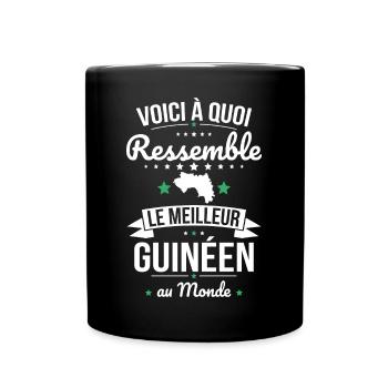Voici à quoi ressemble le meilleur Guinéen - Mug uni - noir - Devant