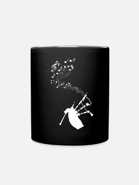 Bagpipe Bagpipe Bagpipe Gift - Full Colour Mug - black