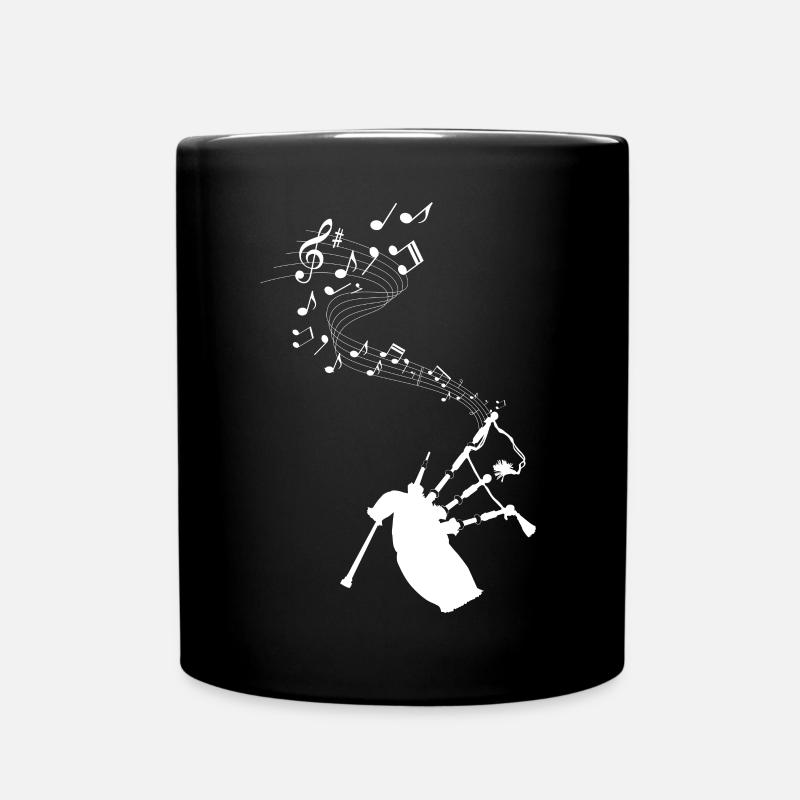 Bagpipe Bagpipe Bagpipe Gift - Full Colour Mug - black