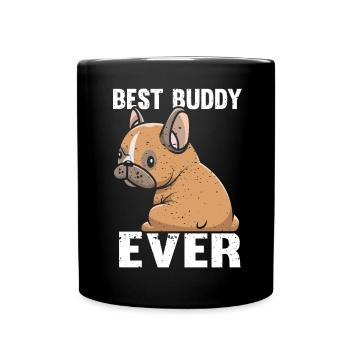 Adorable Puppy Prints T-Shirts - Full Colour Mug - black - Front